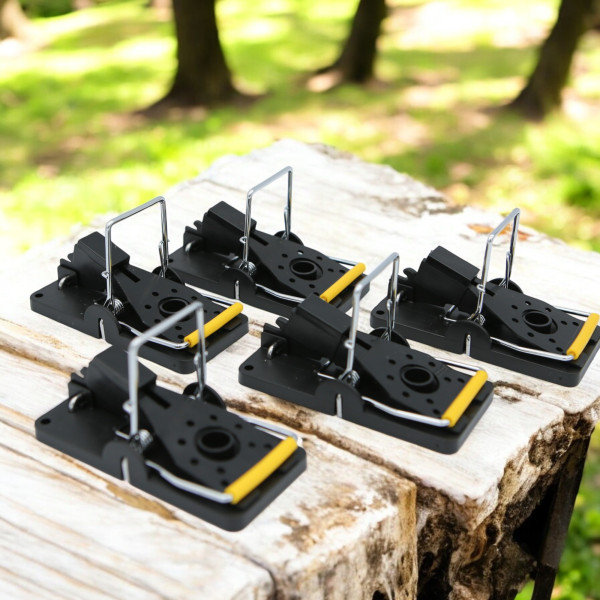 Rotech piège souris snap (jaune) (par 5)