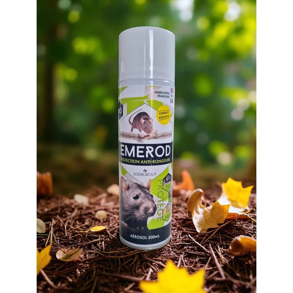Emerod protecteur anti-rongeurs gaines et mousses